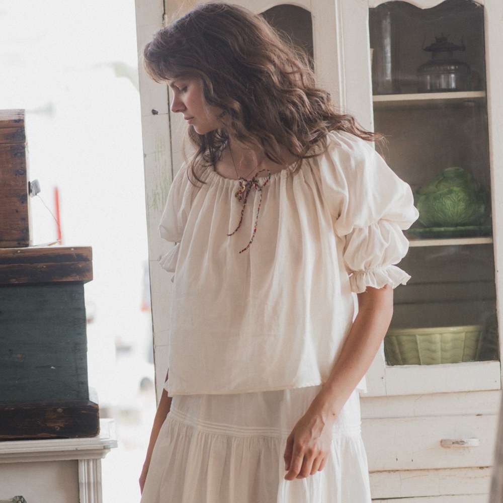 Ivory Eve Blouse